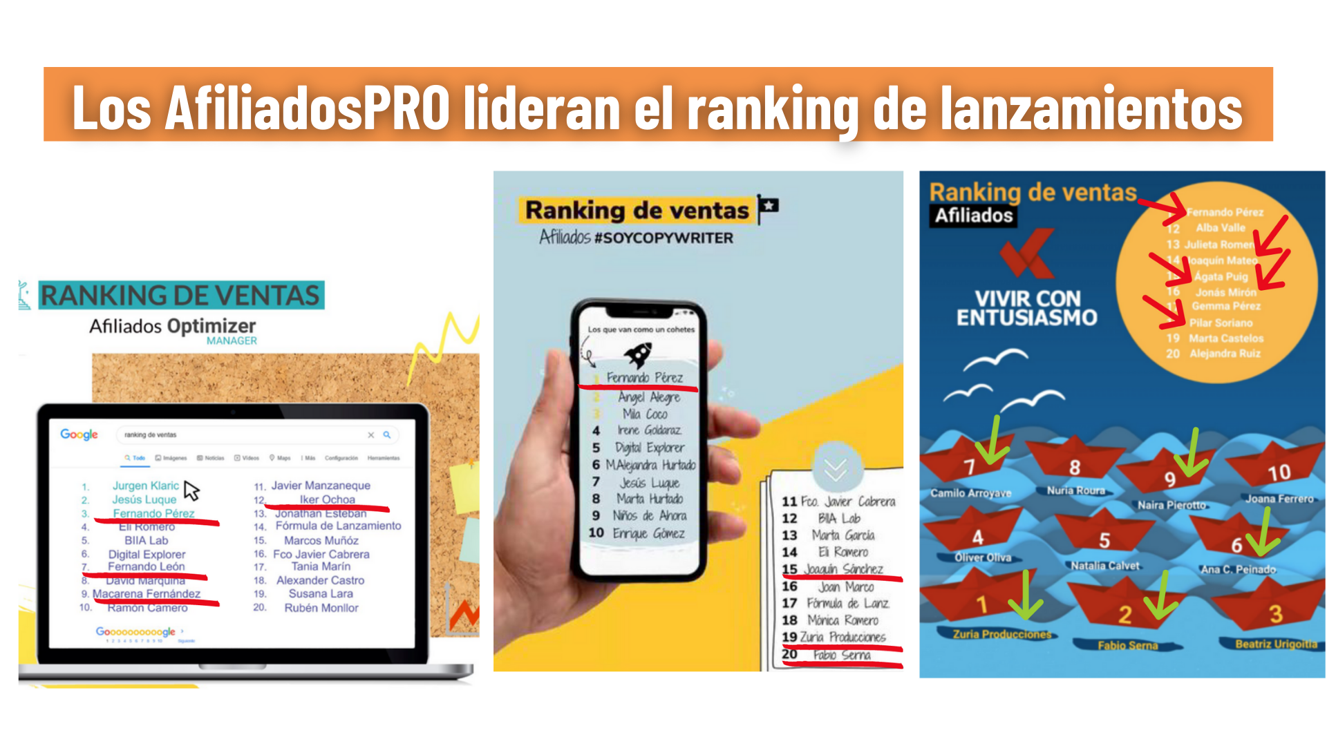 PANTALLAZO RANKING LANZAMIENTOS